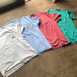 Vineyard vines t-shirts, lot of 4